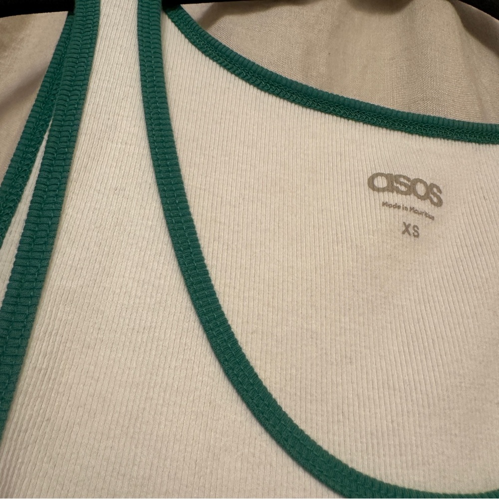 ASOS Contrast Trim Tank Top - Picture 4 of 5
